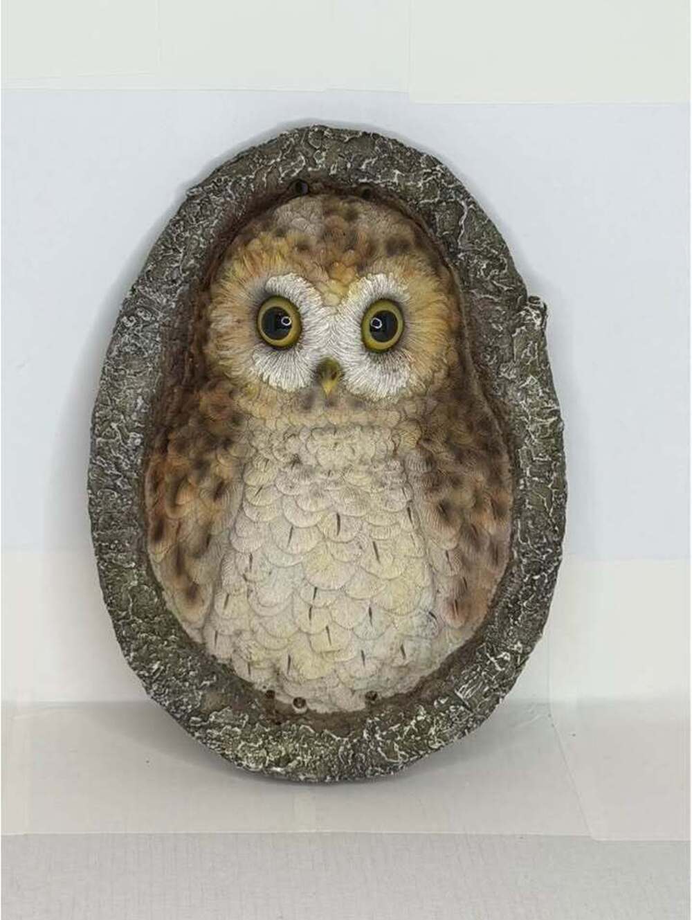 3D Resin Owl Wall Plaque